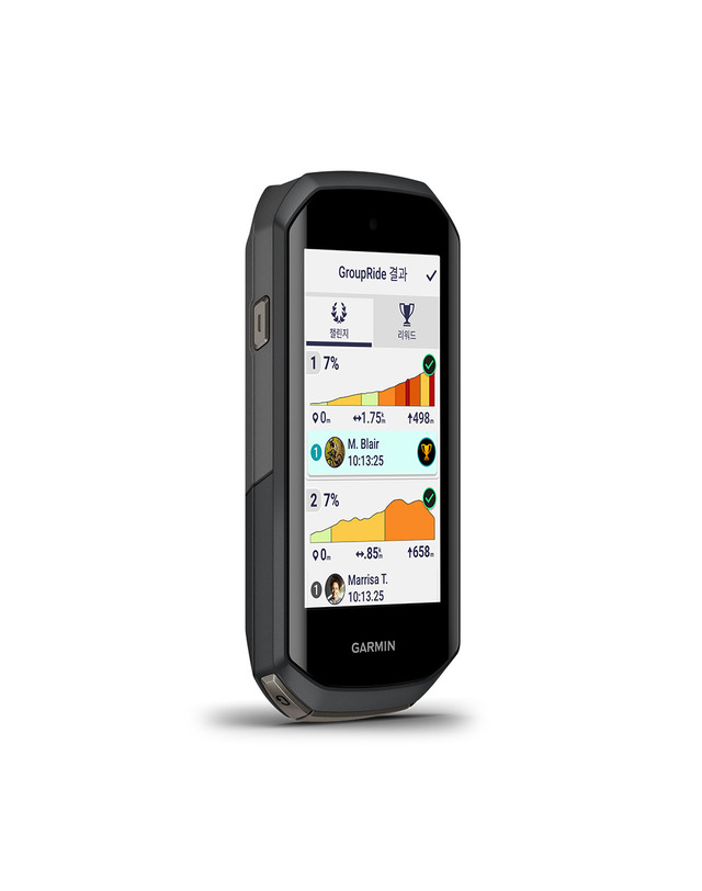 가민 가민 엣지 1050 사이클링 GPS 속도계 착용컷