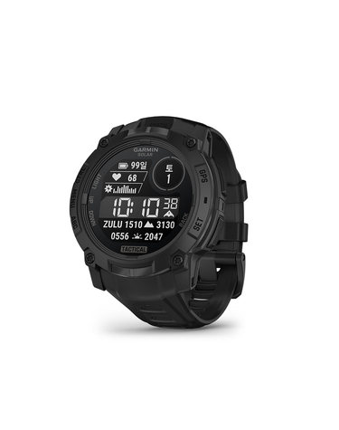 가민 인스팅트 3 택틱컬 솔라 50mm 블랙 멀티스포츠 GPS 스마트워치