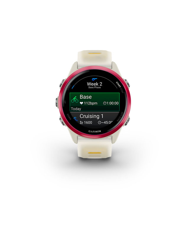 가민 가민 포러너 570 42mm 망고 러닝 GPS 스마트워치 착용컷