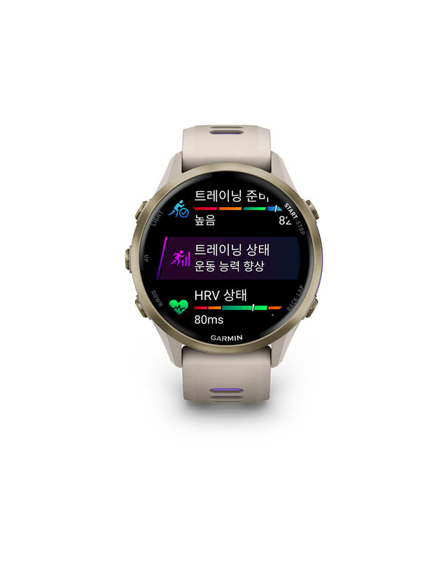 가민 가민 포러너 970 그레이 러닝 GPS 스마트워치 착용컷