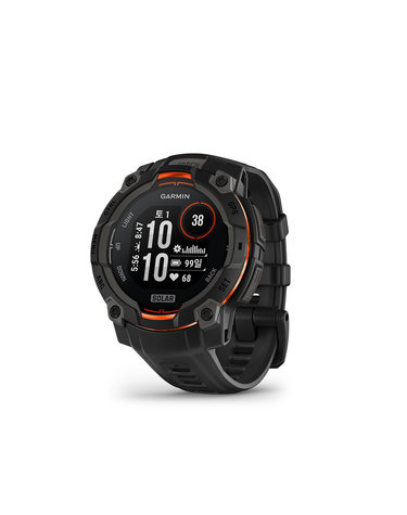 가민 인스팅트 3 솔라 45mm 블랙 멀티스포츠 GPS 스마트워치