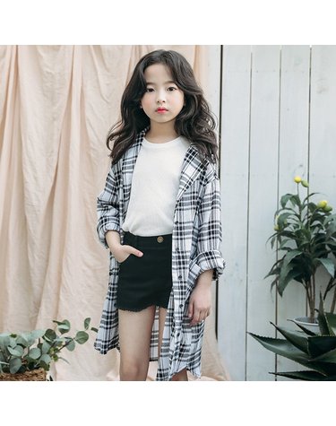 [보리보리] 레블론 체크 로브_13008