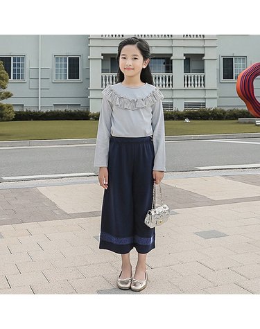 [보리보리] 할리아 와이드 분또 팬츠_26793