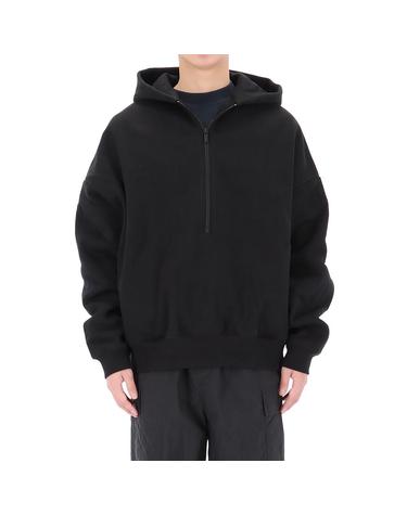 26SS 피어오브갓 에센셜 프로퍼티 라운지 하프 집업 후드티 192SP266911F BLACK