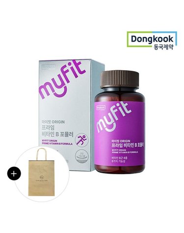 [갤러리아] [쇼핑백증정][동국제약]마이핏 오리진 프라임 비타민B 포뮬러 (60정) 1박스