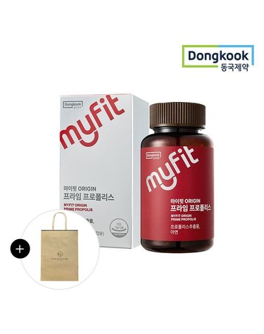 [갤러리아] [쇼핑백증정][동국제약]마이핏 오리진 ORIGIN 프라임 프로폴리스 (90캡슐) 1박스