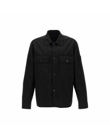 스톤아일랜드 고스트 와펜 오버셔츠 블랙 남성 8115Q10F2 V0029
