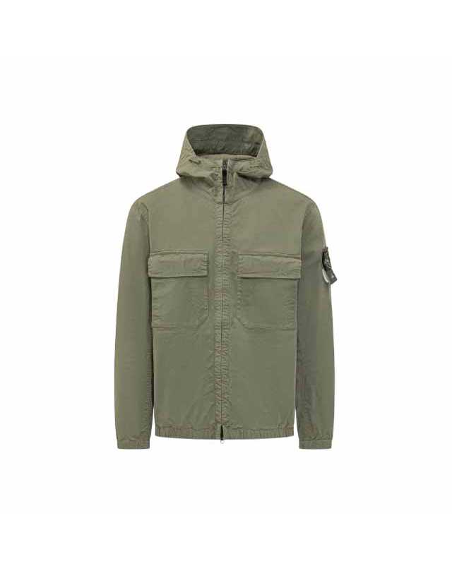 스톤아일랜드 스톤아일랜드 후드 자켓 밀리터리 그린 남성 L1S15 4100077 S0A10 V005G 착용컷