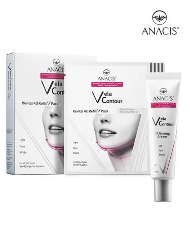 [아나시스] 벨라컨투어 퍼밍크림 30ml + 벨라컨투어 리필팩 1세트(마스크팩 5매입) + 아이크림 7g추가증정