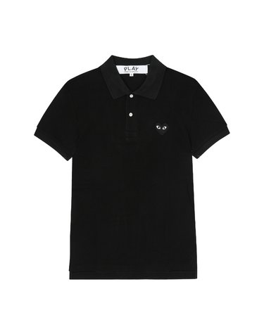 플레이 꼼데가르송 블랙 하트 폴로 셔츠 블랙 AX T066 051 1