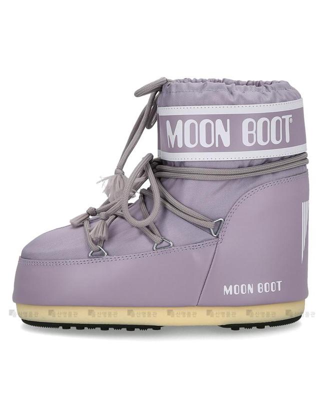 문부츠 로고 80D1409340 H032 문부츠 MB ICON LOW NYLON 아이콘 로우 나일론 부츠 여성 방한부츠 착용컷