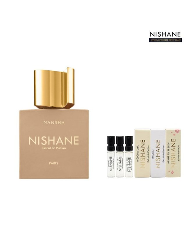 퍼퓸갤러리 [갤러리아] [니샤네] 난쉬 엑스트레 드 퍼퓸 100ml (바이알 3종) 착용컷