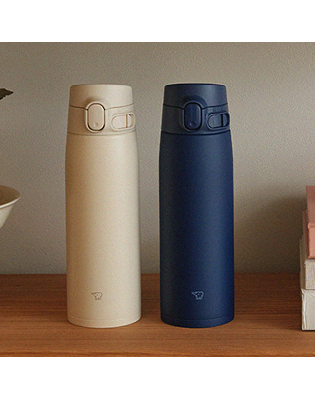 조지루시 조지루시 보온병 보냉병 원터치 텀블러 SM-VB60 600ml 착용컷