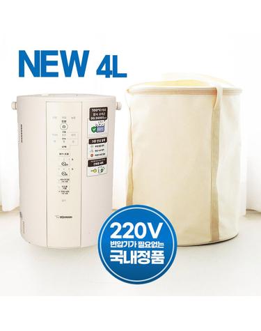 [파우치 증정 행사] 조지루시 가열식 가습기 국내정품 대용량 220V EE-DVH35K 오프화이트 4L