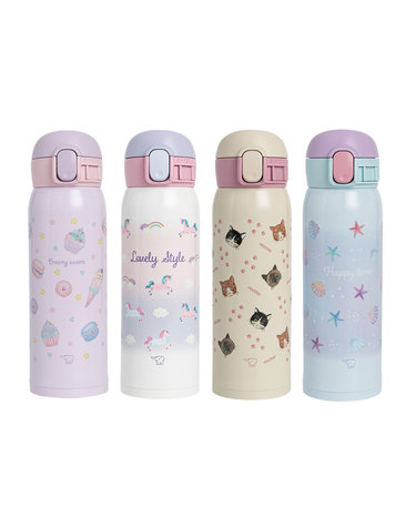 조지루시 신제품 원터치 보온병 보냉병 경량 코끼리 텀블러 SM-WG48 480ml
