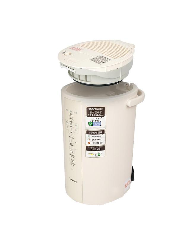 조지루시 조지루시 가열식 가습기 국내정품 대용량 220V EE-DVH35K 오프화이트 4L 착용컷