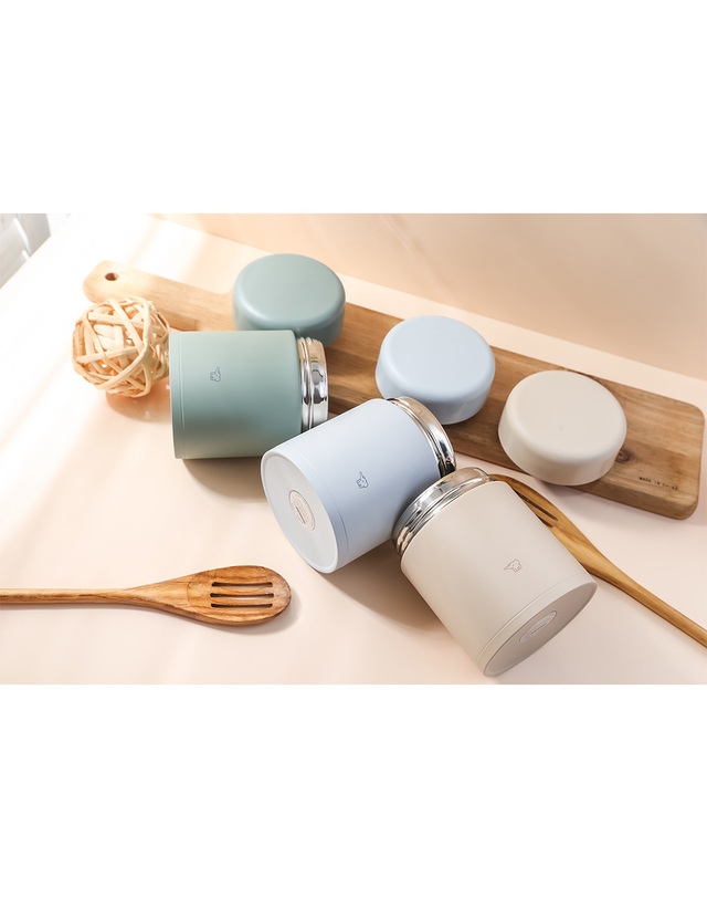조지루시 조지루시 보온 죽통 국통 이유식 푸드컨테이너 푸드자 SW-KA40 400ml 착용컷