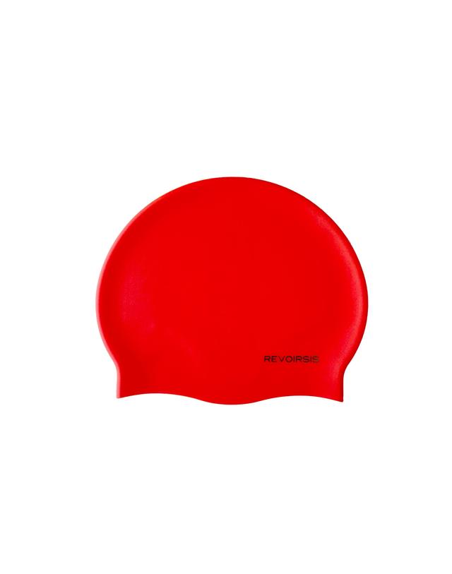 르브아시스 RVIS halo core swimcap fiery red 착용컷