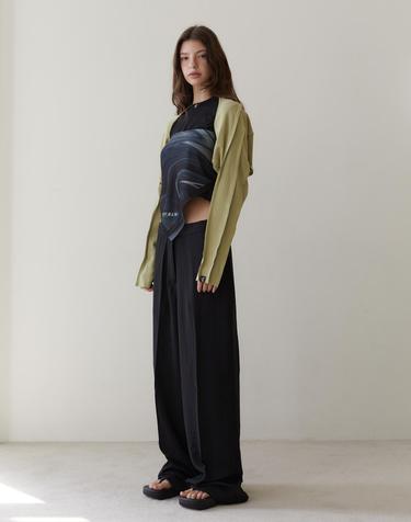 RVIS reversible cutting bolero olive