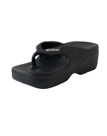 RVIS lump flip-flop black