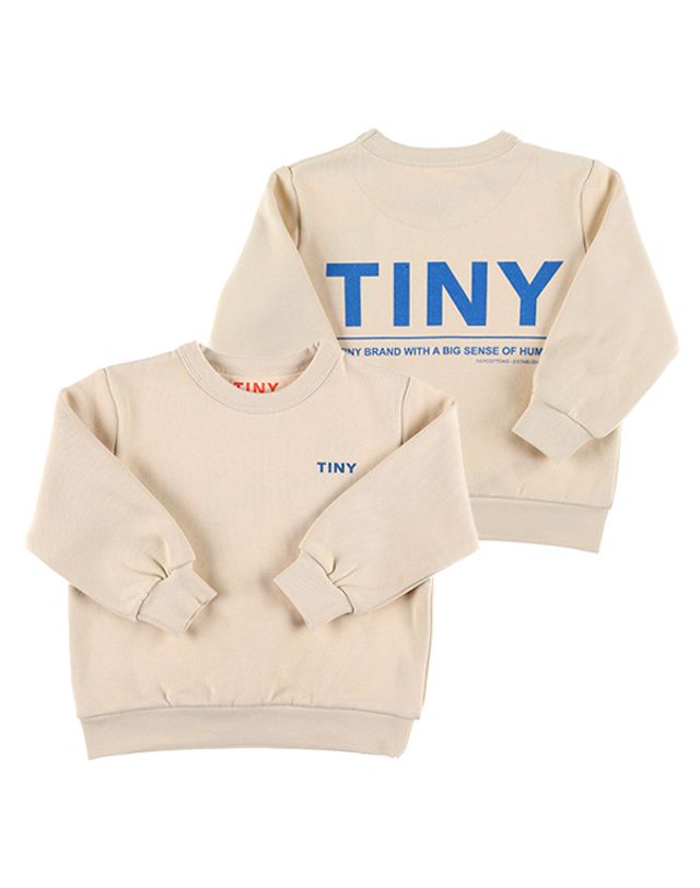 타이니코튼 [타이니코튼 TINYCOTTONS] AW24-161 M01 아동 맨투맨 착용컷