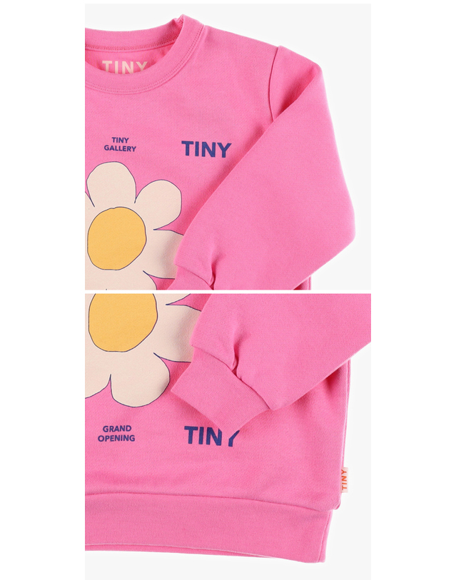 타이니코튼 [타이니코튼 TINYCOTTONS] AW24-120 P16 아동 맨투맨 착용컷