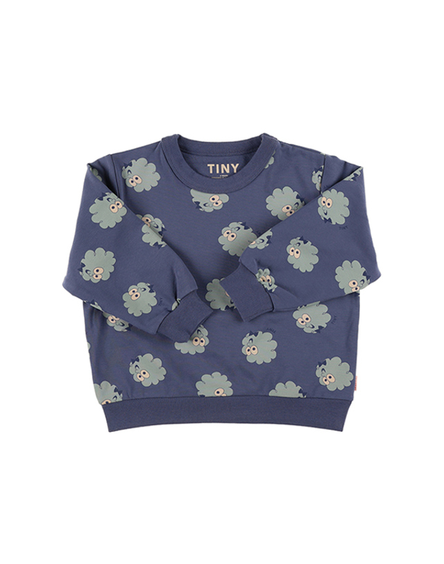 타이니코튼 [타이니코튼 TINYCOTTONS] AW24-071 K29 아동 맨투맨 착용컷