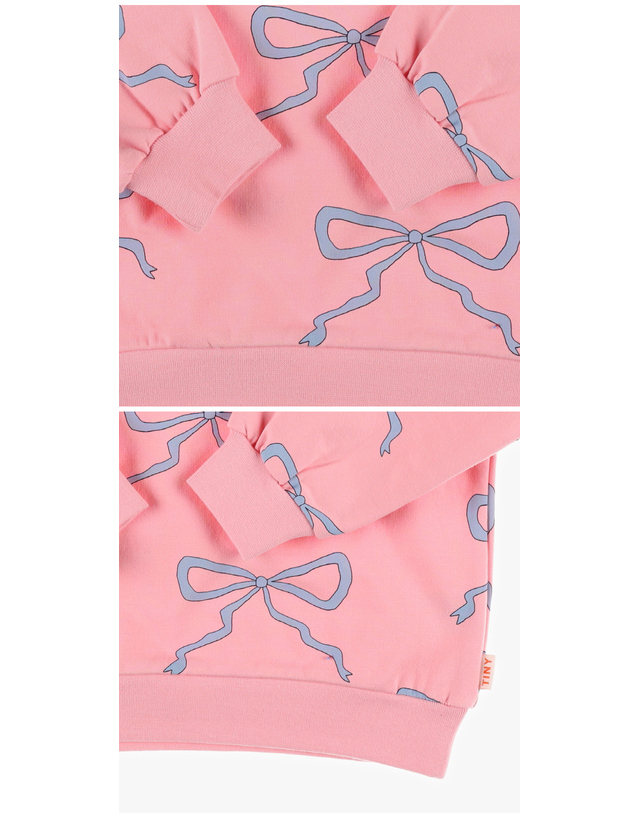타이니코튼 [타이니코튼 TINYCOTTONS] AW24-062 P17 아동 맨투맨 착용컷