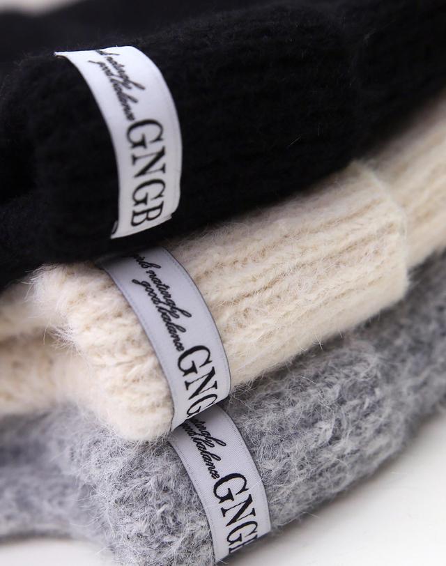 지앤지비 Wool 비니_3color 착용컷