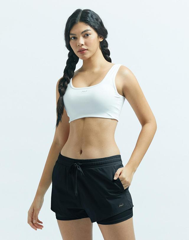 레이지비 프리무브 스포츠 투인원 여성 3부 레깅스 3컬러 착용컷