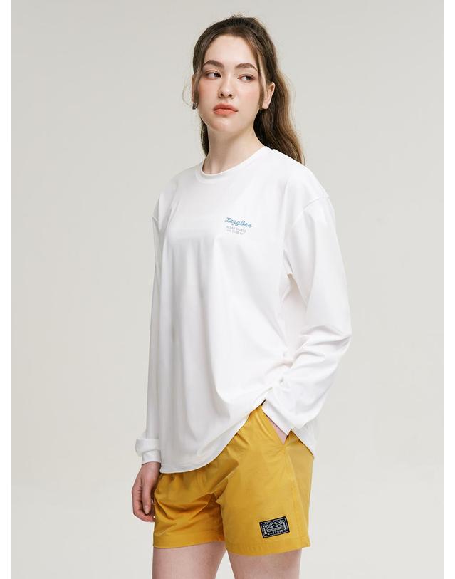 레이지비 컴포트 프로 올데이 반바지 여성 스트레치 쇼츠 옐로우 착용컷