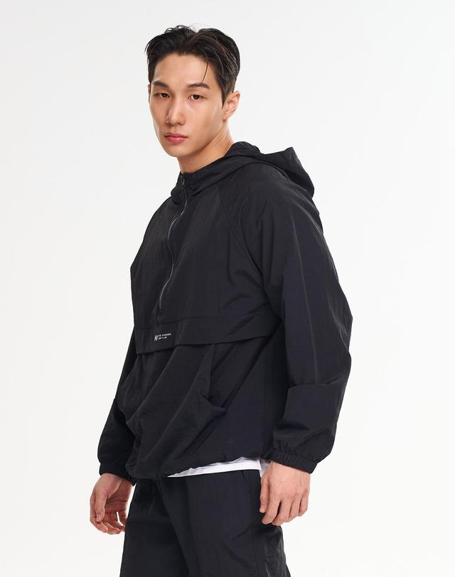 레이지비 캠프 멀티스포츠 러닝 바람막이 아노락 후드 집업 자켓 상의 M (3컬러) 착용컷