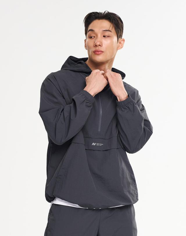 레이지비 캠프 멀티스포츠 러닝 바람막이 아노락 후드 집업 자켓 상의 M (3컬러) 착용컷