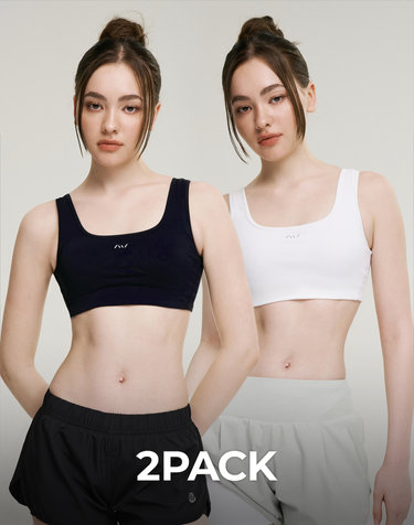 [2PACK] 드라이셀 올데이 멀티 스포츠 (러닝 요가 워터) 여성 브라탑 (2컬러)