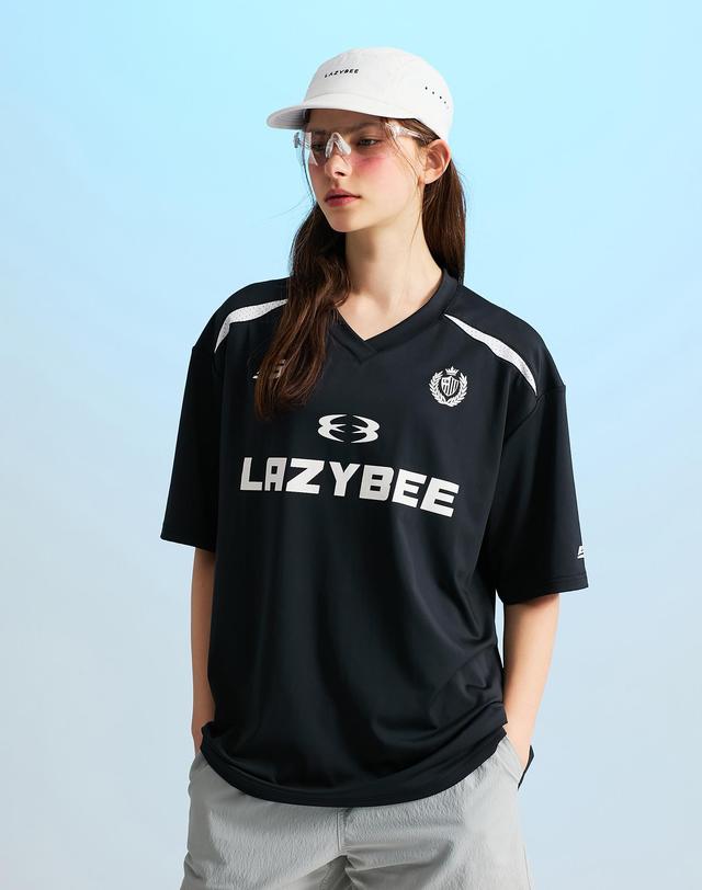 레이지비 하이드로 메쉬 퍼포먼스 오버핏 M 래쉬가드 반팔 져지 블랙 착용컷
