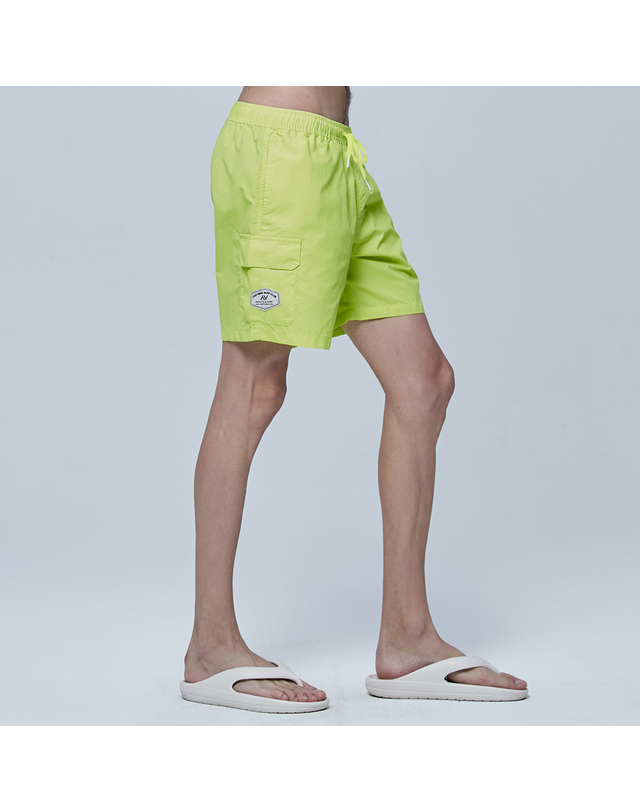 레이지비 쿨링 라이트 유틸리티 남성 카고 팬츠 라임 착용컷