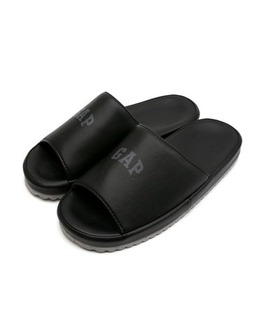 [보리보리] GAP 레더리커버리 거실화 블랙