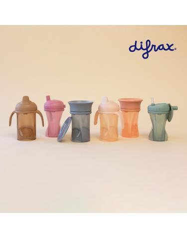 [단품]디프락스 흘림방지 자기주도 물컵 250ml