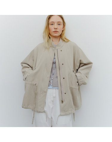 [4/17 예약배송] washed cotton field jacket (light olive)