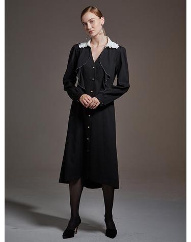 [와이제이] ines classic one piece_black