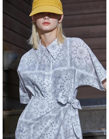 [와이제이] BANDANA WRAP ONEPIECE_WHITE