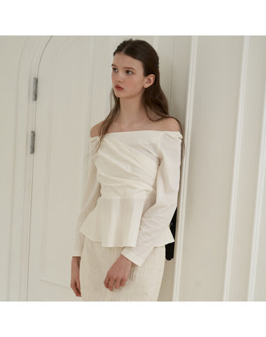[플로브] MUE MUE BLOUSE(YE)