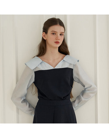[플로브] SOFT DRAPING BLOUSE(NA)