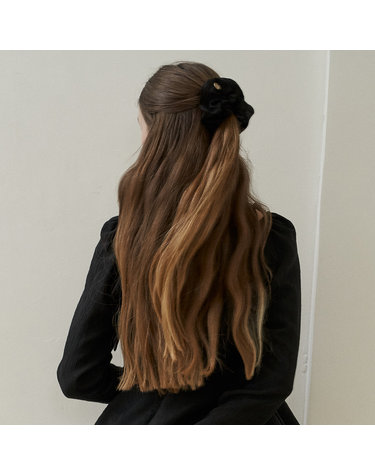 [플로브] POEMING SCRUNCHIE_BK