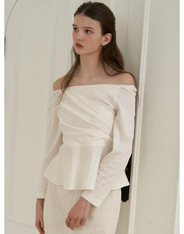 플로브 [플로브] MUE MUE BLOUSE_3COLOR 착용컷