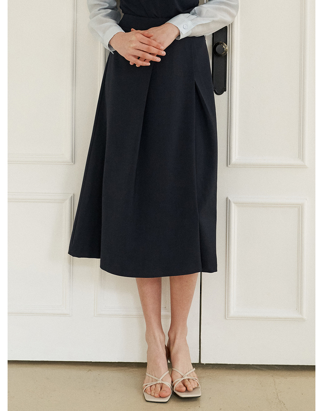 플로브 [플로브] CLASSIC BLOOM SKIRT(NA) 착용컷