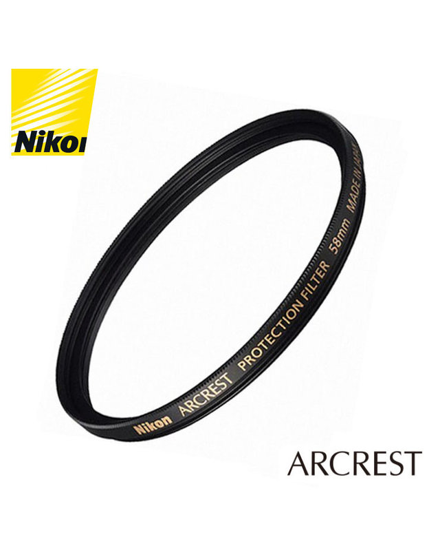 니콘 [니콘정품] 아크레스트 PROTECTION 필터 58mm 착용컷