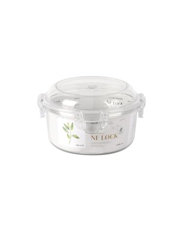 NF LOCK 엔에프락 돔형 트라이탄 밀폐용기 1.2L 돔형4호