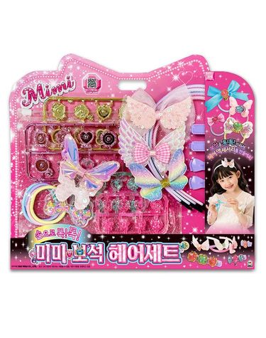 [보리보리] 손으로 톡톡 미미 보석헤어세트 꾸미기놀이