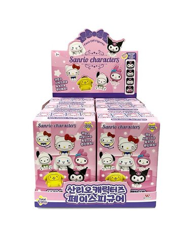 [보리보리] 산리오캐릭터즈 페이스피규어 PDQ 랜덤